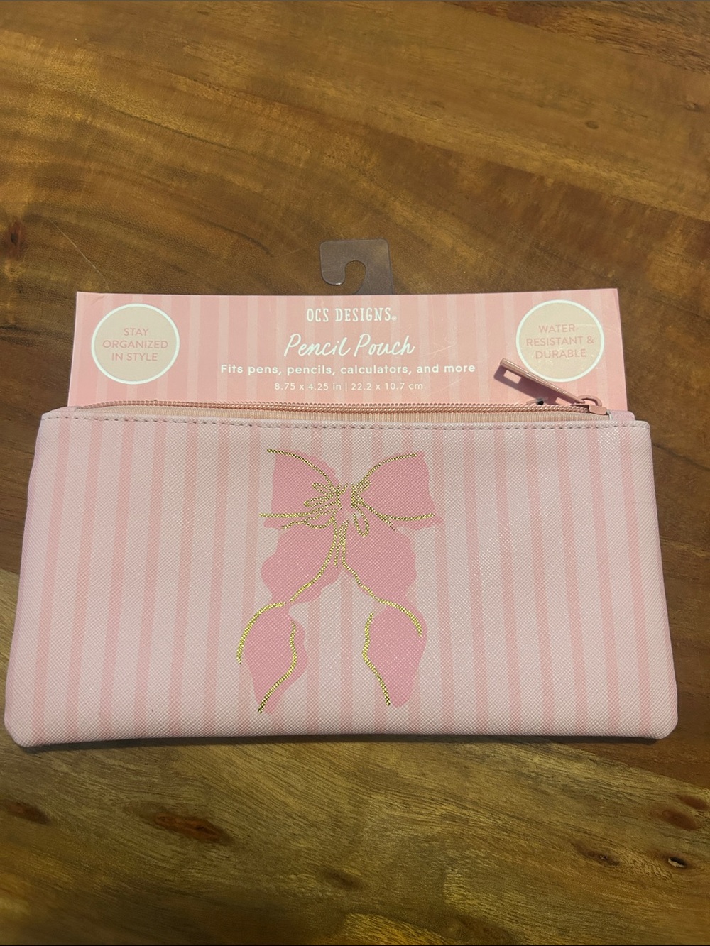OCS Designs Pink Bow Tablet Case - Water-Resistant